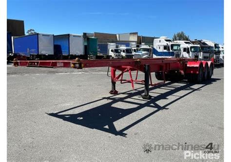 Buy Used 2005 Tht 2005 THT Tri Semi Tri Axle Skel A Trailer Utes In