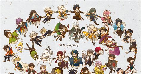 版権 【刀剣乱舞】うちの本丸1周年と今 Mpodもんきーぽっどのイラスト Pixiv