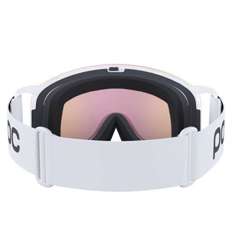 POC Nexal Skibrille Hydrogen White Partly Sunny Orange S2