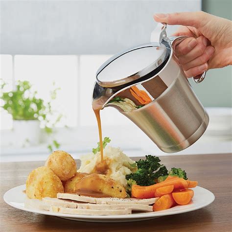 500ml Double Wall Stainless Steel Gravysauce Jug