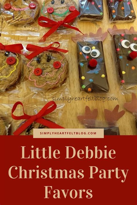 Little Debbie Christmas Party Favors Kids Christmas Party Christmas