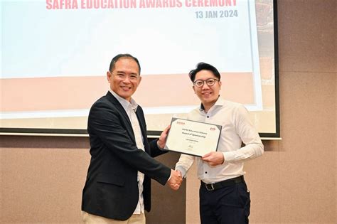 Mickey Lim on LinkedIn: SAFRA Education Award Ceremony 13 Jan 2024