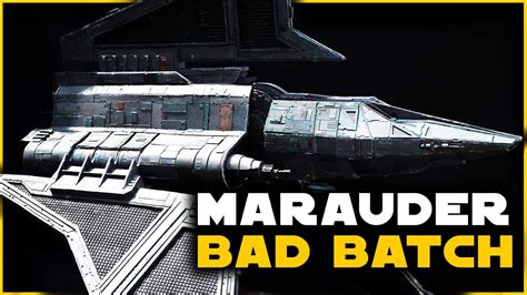 Marauder Attack Shuttle Bad Batch Ship Complete Breakdown