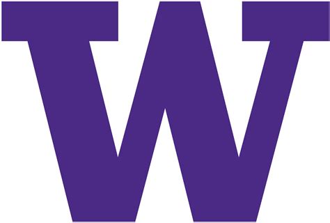 University of Washington logo W transparent PNG - StickPNG