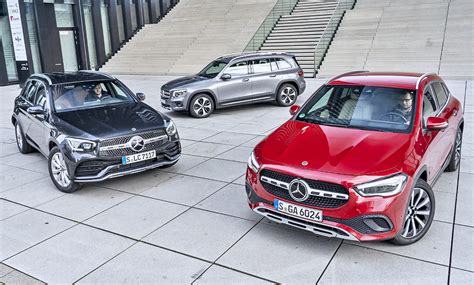 Mercedes Gla Glb Glc Vergleichstest Autozeitung De