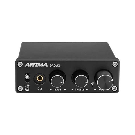 Aiyima Dac-a2 2.0ch Usb Dac Audio Decoder Sound Amplifier Digital To ...