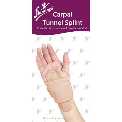 Flamingo Carpal Tunnel Splint One Size منصة سلة