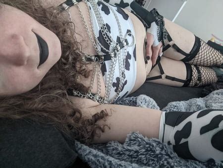 Goth Slut Cow Lingerie Pics Xhamster