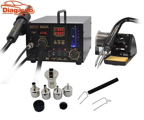 Digital Hot Air Rework Station Aoyue SMD Hot Air In Rework Station Soldering Irons