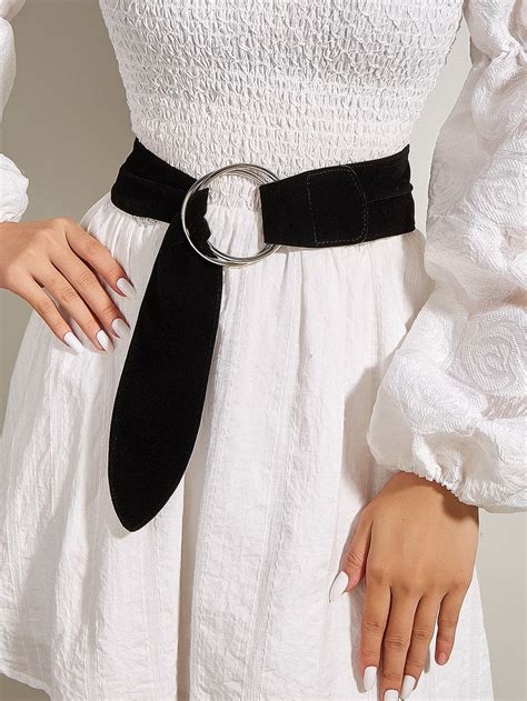 Round Buckle Belt Acess Rios De Mulheres Cintos Femininos Fivela De