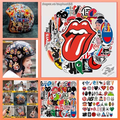 Mua Sticker Cute D N Laptop M N N B O Hi M Vali Xe Tay Ga C C Th Ng Hi U Hot Nh T Mp