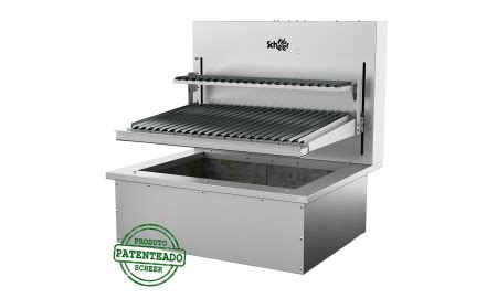 Parrilla Cooktop Autom Tica Grelha Autom Tica Inox Scheer