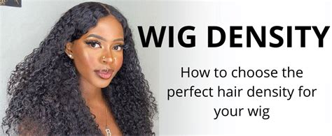 Wig Density How To Choose The Perfect Hair Density For Your Wig Amandahairs