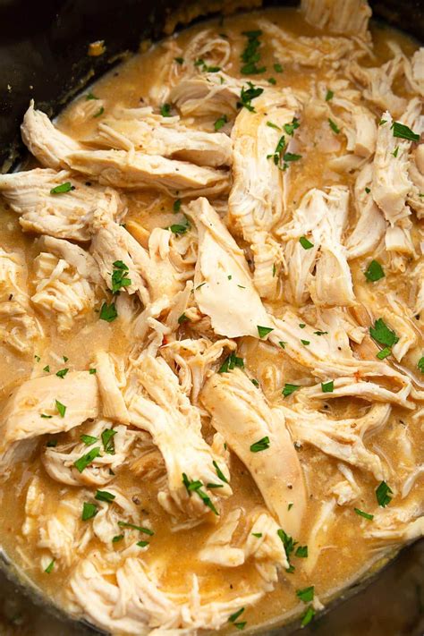 Slow Cooker Chicken And Gravy Recipe Crockpot Chicken And Gravy