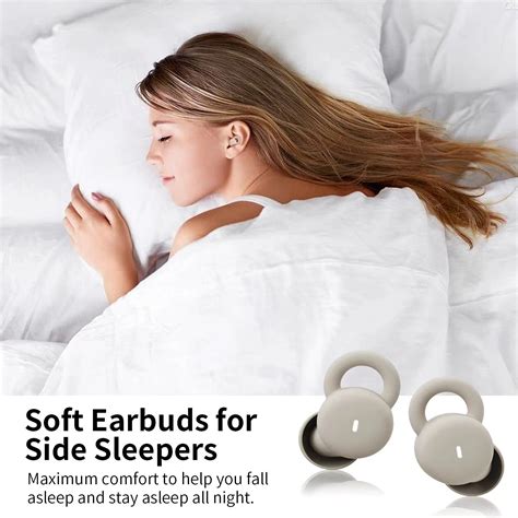 Ear Buds Wireless Bluetooth Earbuds Noise Cancelling For Sleep， Invisible Sleep Side Sleeper At