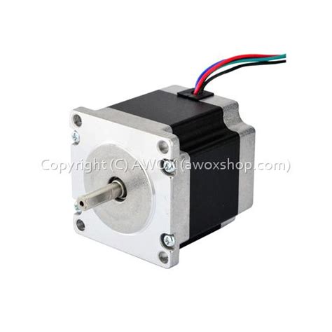 Nema 23 Jk57hs56 2804 Stepper Motor 635mm Shaft Awox Electronics