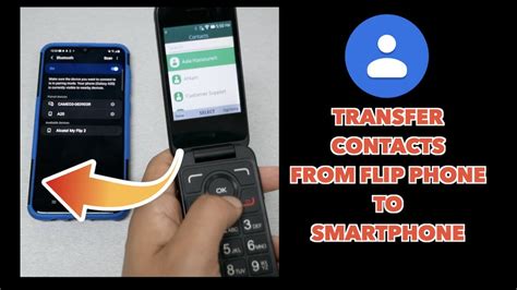 How To Transfer Contacts From A Flip Phone To A Smartphone Youtube