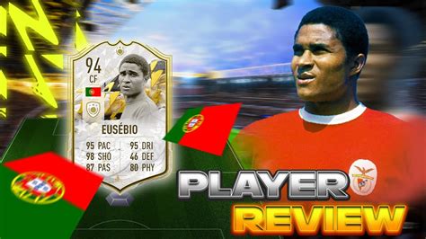 ICON MOMENTS EUSEBIO PLAYER REVIEW IS HE WORTH FIFA 22 ULTIMATE TEAM