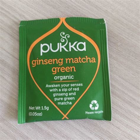 Pukka Herbs Ginseng Matcha Green Review Abillion