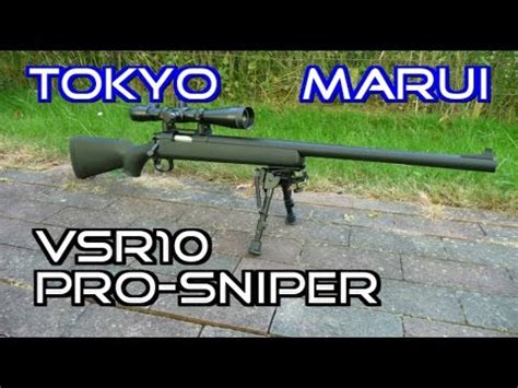 Tokyo Marui VSR 10 Pro Sniper Review YouTube