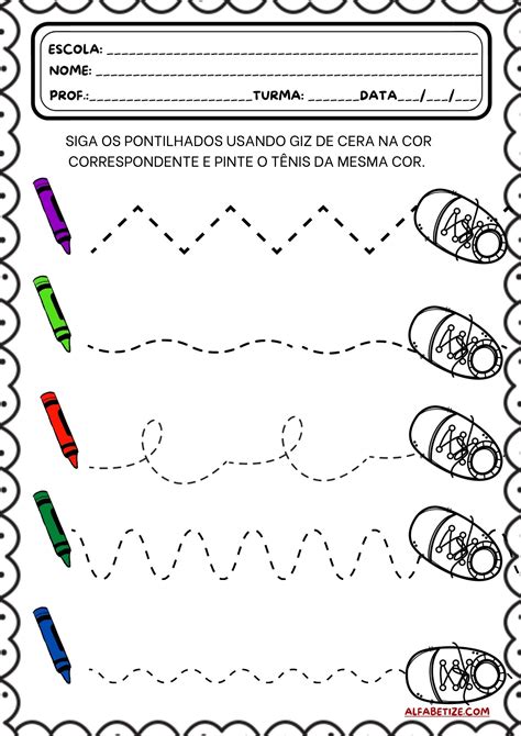 Atividades Cores Maternal Retoedu