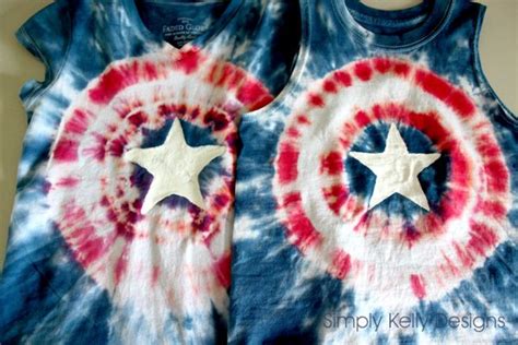 How To Make American Flag Tie Dye Shirts