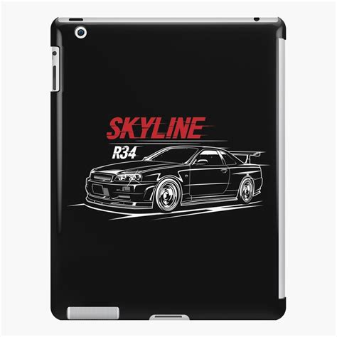 Nissan Skyline R34 GT R IPad Case Skin By JDMCAMP Redbubble