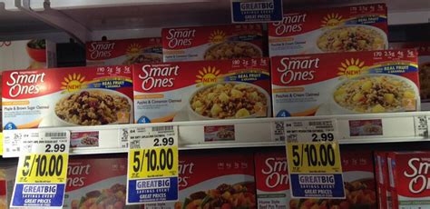 Smart Ones Frozen Oatmeal ONLY $1 at Kroger! - Kroger Krazy