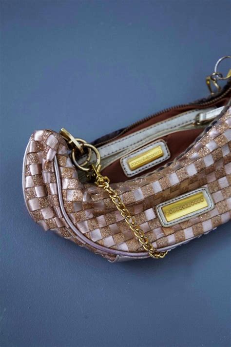 Rocco Barocco Vintage Glittering Fabric Handbag For Sale at 1stDibs ...