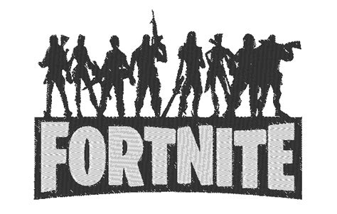 Embroidery Fortnite Character Logo Age Store Embroidery Patterns