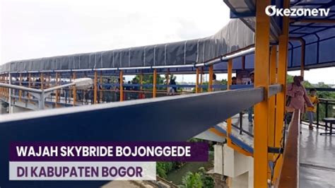 Skybridge Bojonggede Resmi Beroperasi Hubungkan Stasiun Dengan