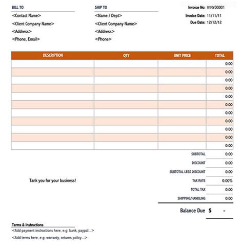 20 FREE Itemized Receipt Templates Word Excel PDF