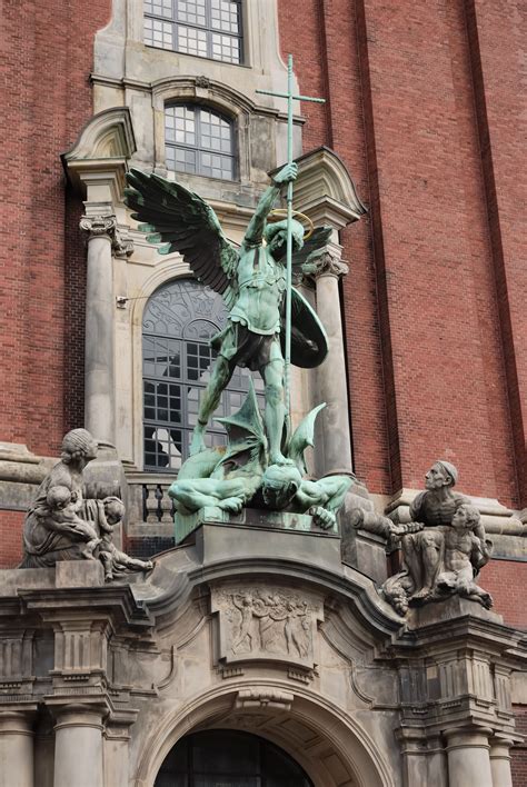 Pin by tom takitam on st Michael Archangel | Saint michael statue ...