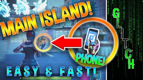 How To Get To The Main Island In Fortnite Creative Mode Working After