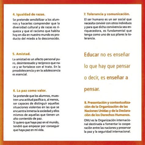 Educación para el entendimiento PPT