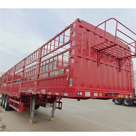 Axle Foot Sidewall Trailer Ton High Fence Cargo Semi