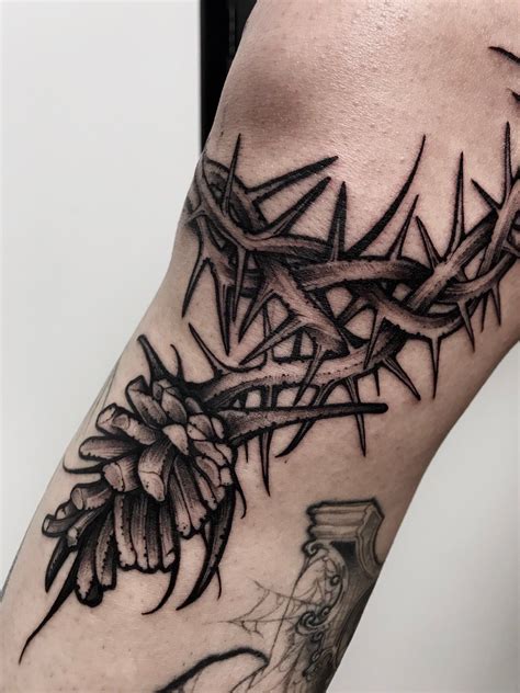 Tattoo Project Thorns Leg Tattoos Tattoo Inspiration Blackwork