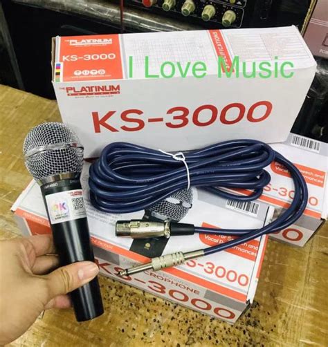 Professinal Dynamic Wired Microphone Ks Original Heavy Duty Mic