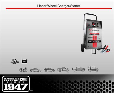 Schumacher Battery Chargerengine Starter Manual