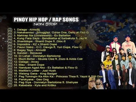 NEW OPM 2019 Non Stop Pinoy Hip Hop/Rap Songs (Pinoy Rappers) 🎤🎶 🎶 ...