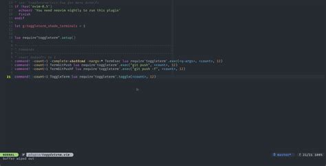 Akinsho Toggleterm Nvim Neovim Plugin Developers Using Toggleterm