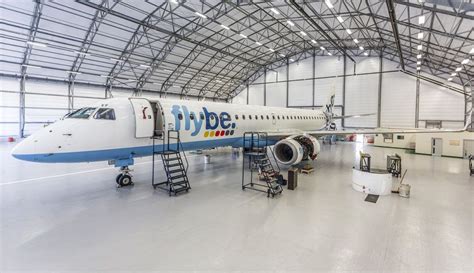 Newquay Cornwall Airport MRO Hangar Aircraft Maintenance Aircraft