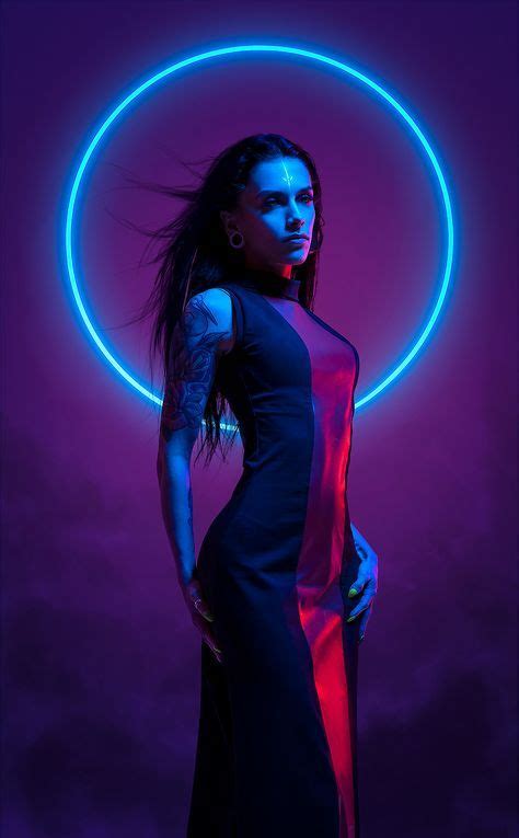 Artstation Neon Witches Aku Neon Photography Cyberpunk Art