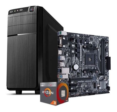 Computadora Pc Gamer Acteck Ryzen 3 2200g 1tb 8gb Hdmi A 5 499 00