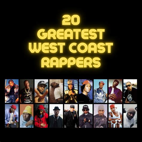 20 Greatest West Coast Rappers — ArdyReviews