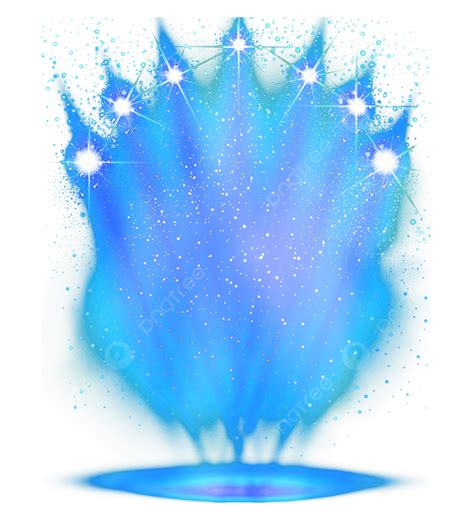 Fantasy Light Effects Hd Transparent Blue Fantasy Light Effect Element