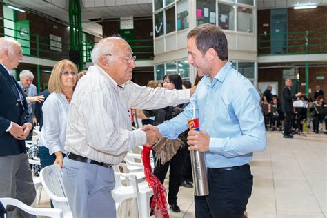 Abella participó del acto por el 50º aniversario de la Escuela Técnica