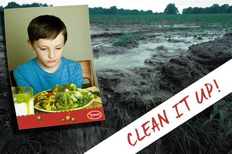 Protect Our Waters Tell Tyson To Clean Up Pollution From Meat Action Network