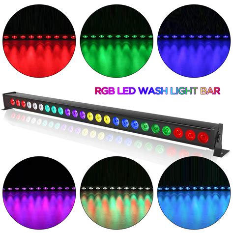 72W 24 LED Wall Washer Licht RGB Bühnenbeleuchtun Bar DMX DJ Disco