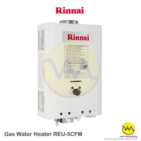 Gas Water Heater Reu Cfm Rinnai Lazada Indonesia